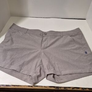 HUK Women's Light Gray Shorts